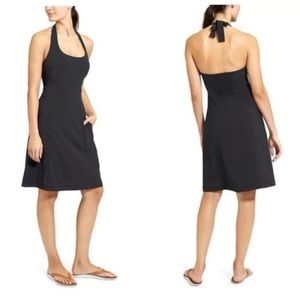 NWT Black Athleta halter dress
